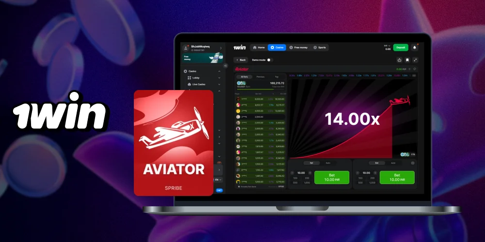 Spribe Aviator Game at 1win Casino India
