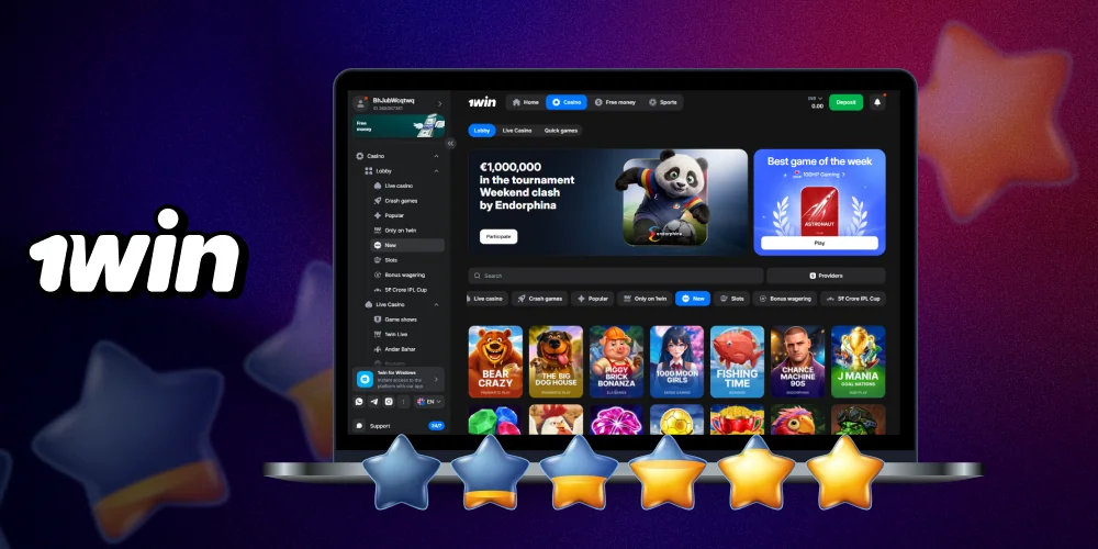 Overview of the benefits you get when playing at 1win Casino