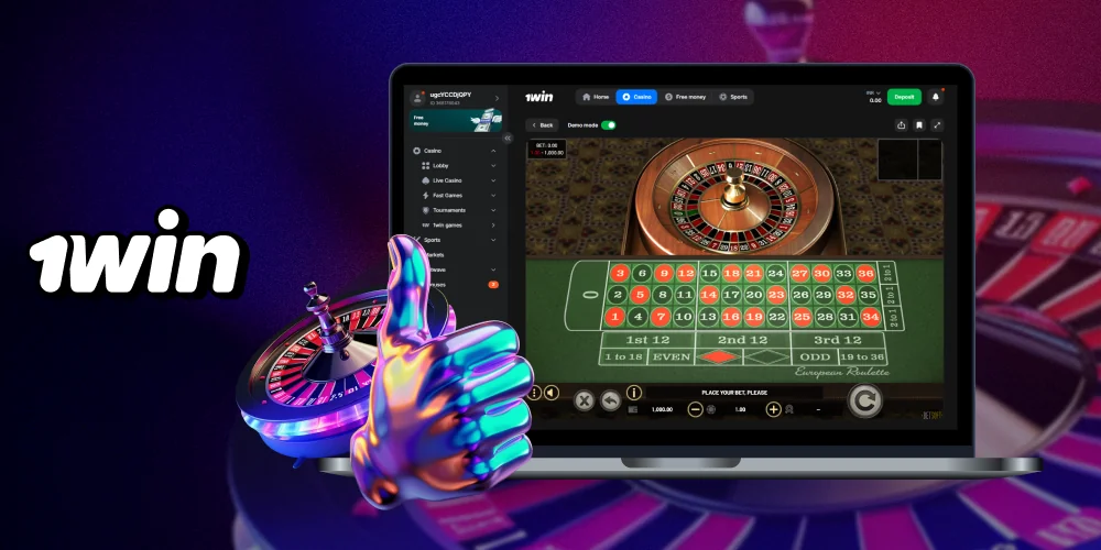 Play Roulette games at 1win
