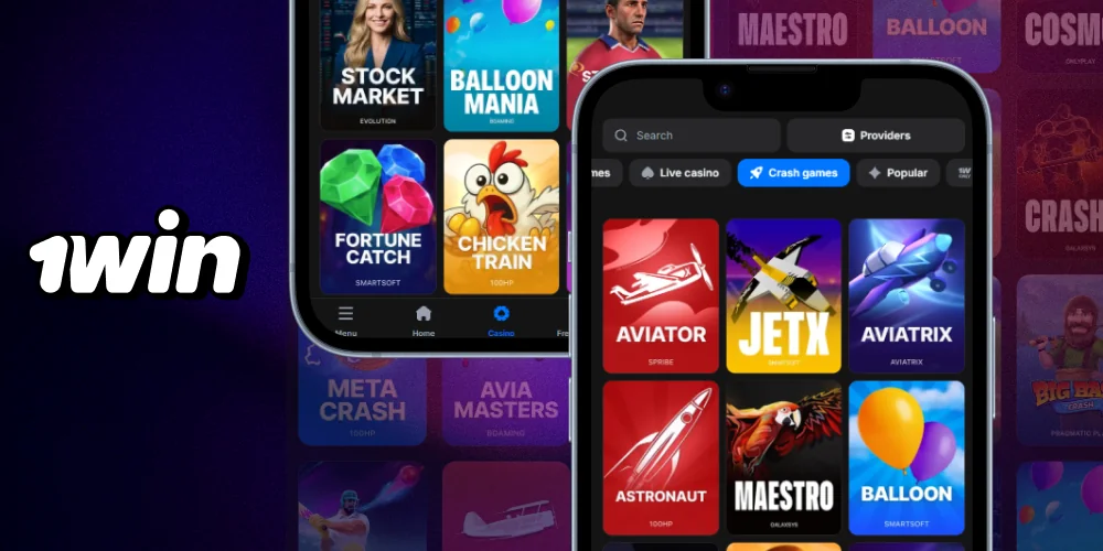 1win offers access to the best instant games