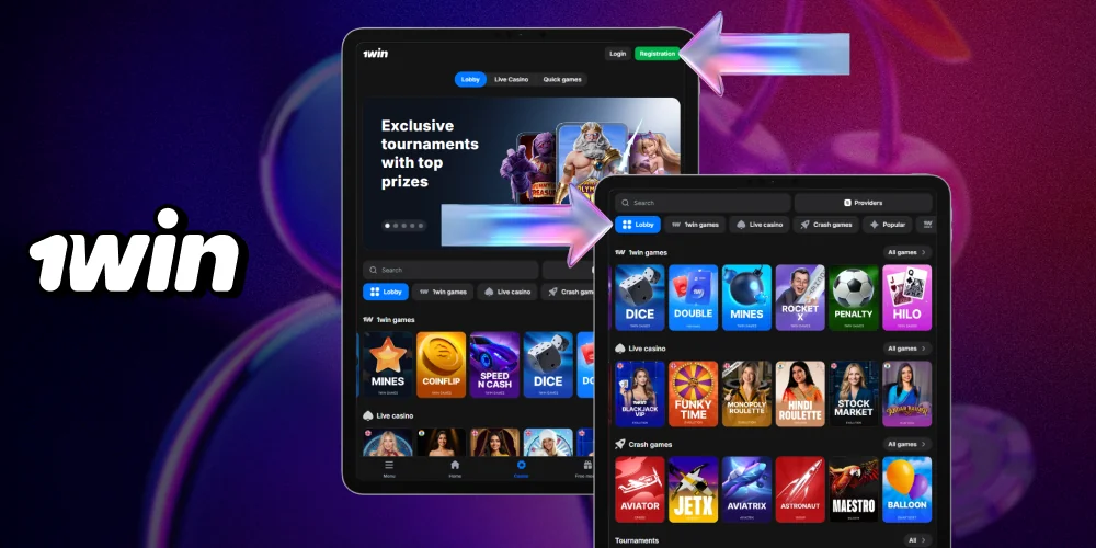 Step-by-step instructions on how to start playing at 1Win casino