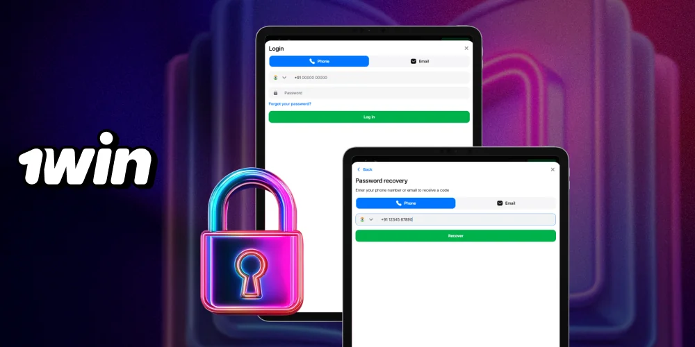 1win username, passwords and security